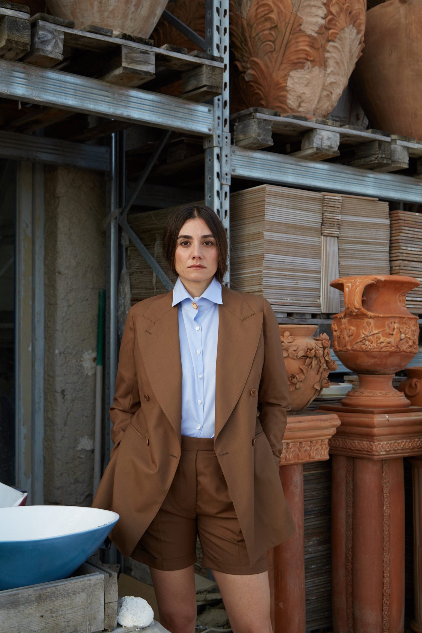 Savannah Shirt in Cotton Twill