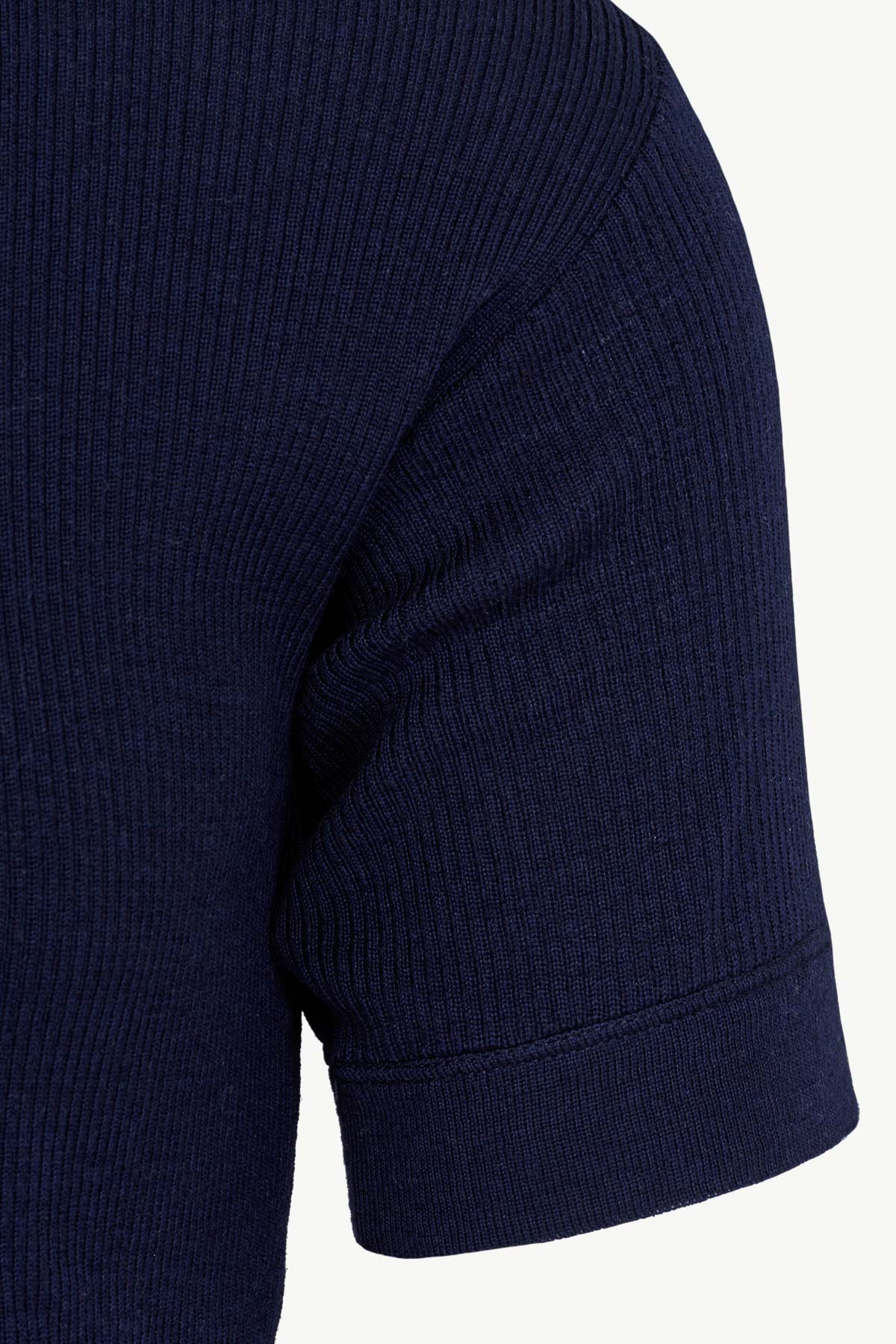 Dardo Unisex T-shirt in Ribbed Wool Knit