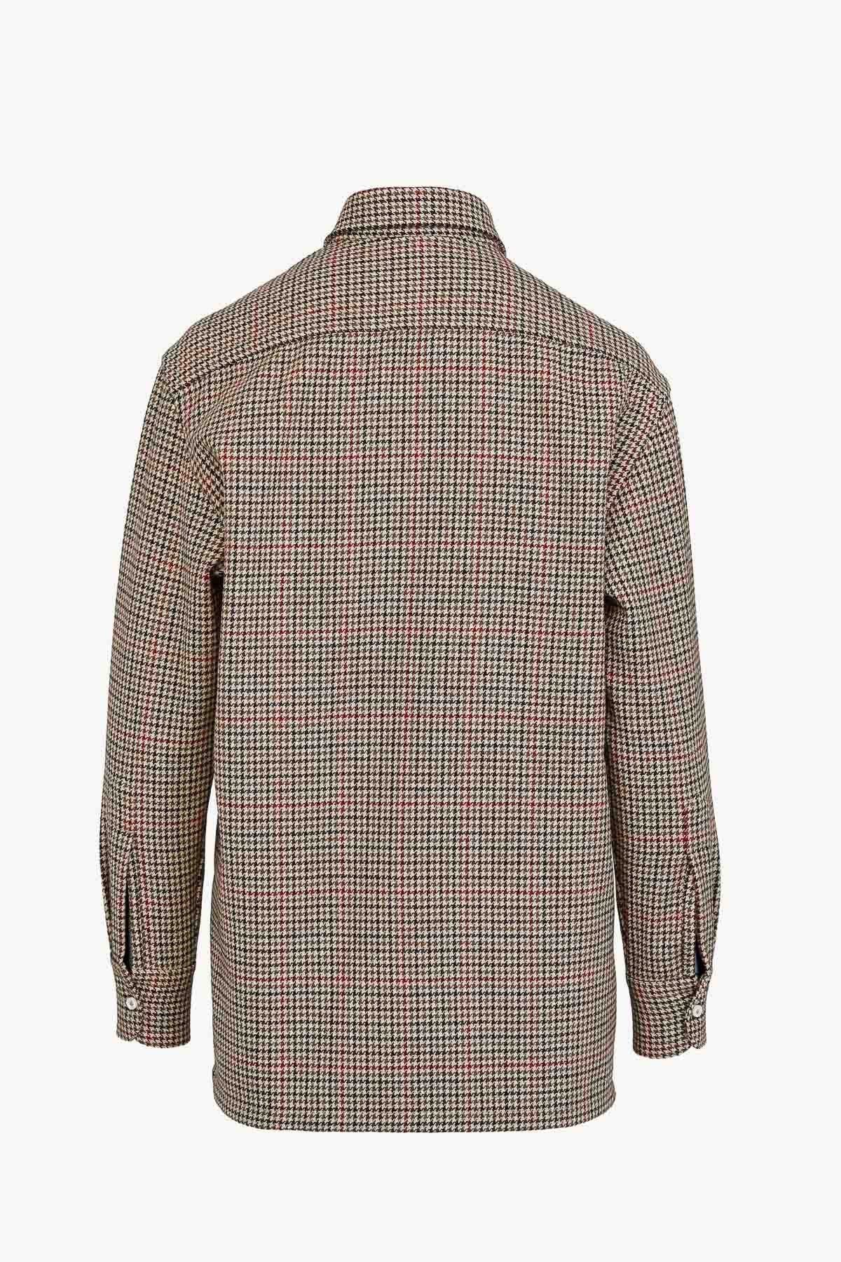 Alba Shirt in Wool Check