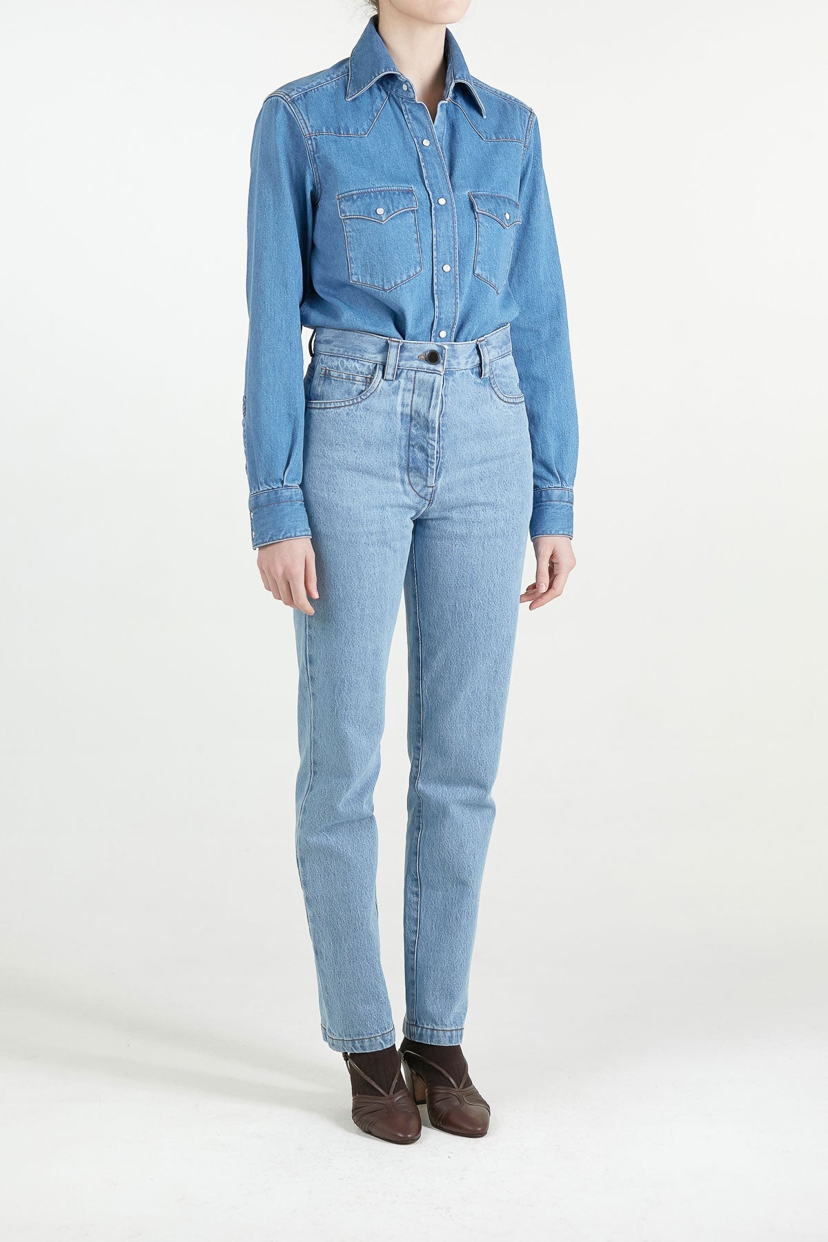 Dina Shirt in Denim