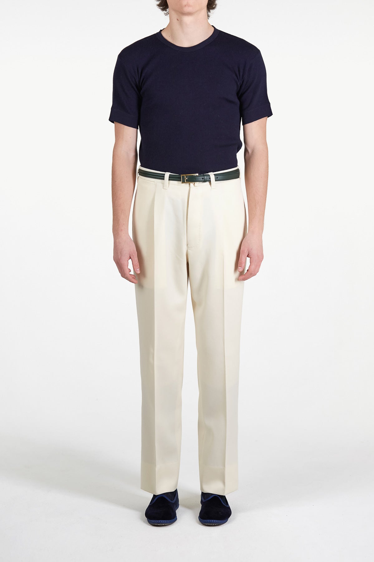 Dardo Unisex T-shirt in Ribbed Wool Knit