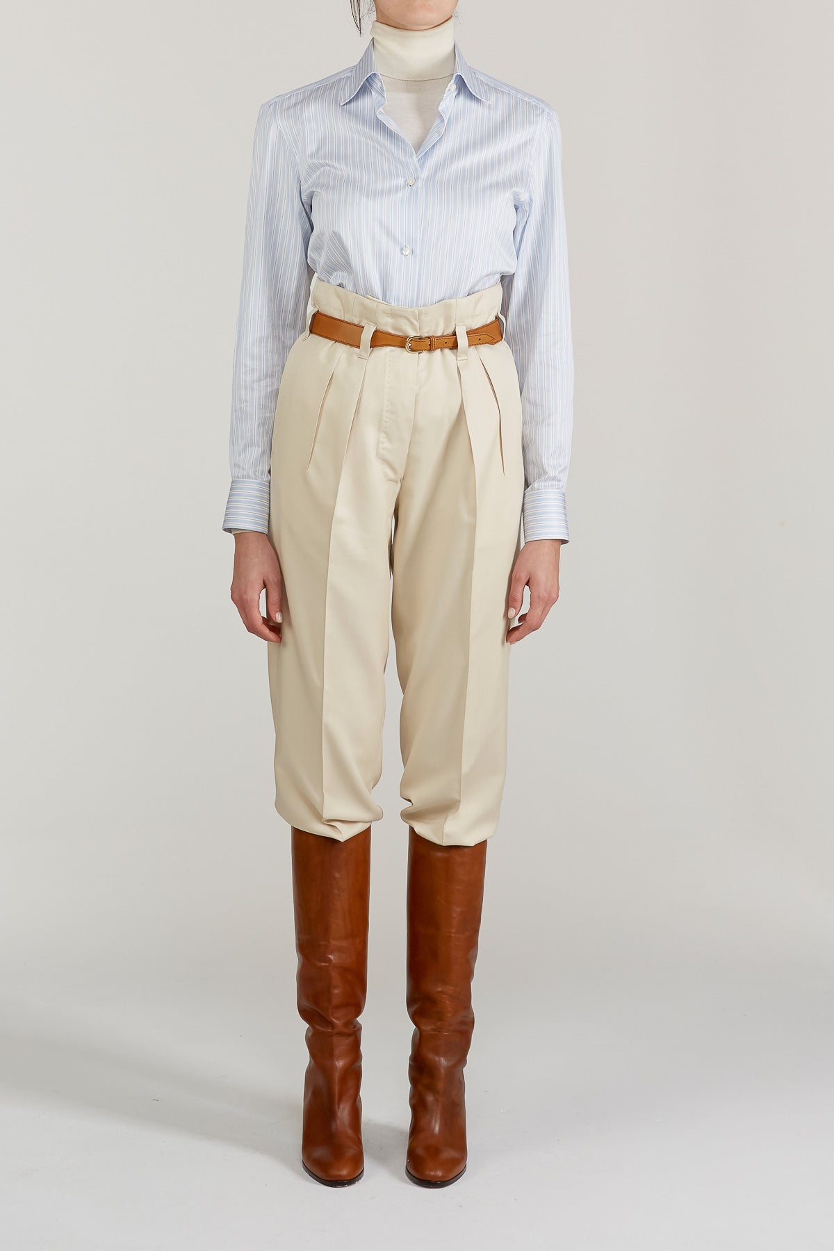 Elvira Shirt in Striped Cotton
