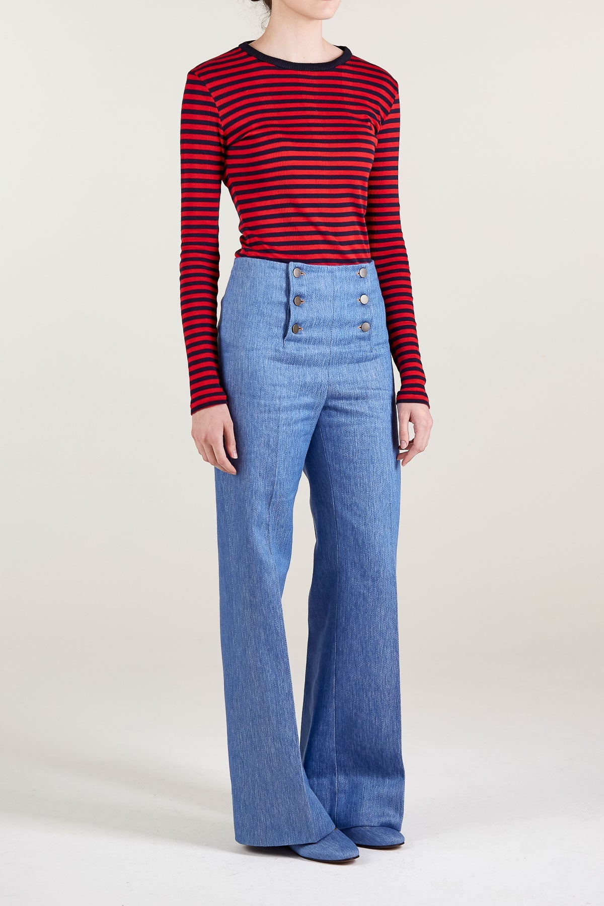 Isotta Top in Cotton Jersey