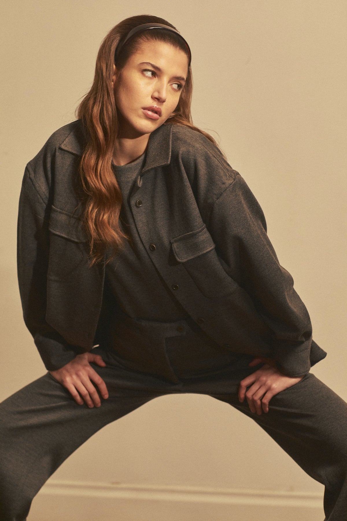 Ennia Shirt in Wool Jersey