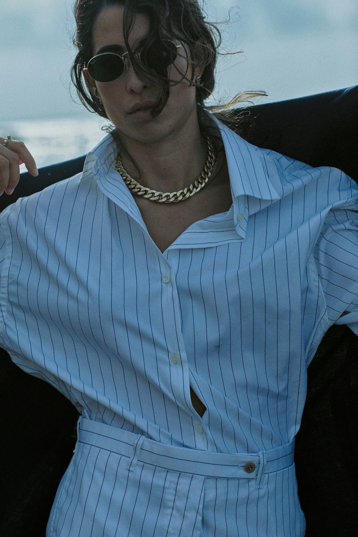 Celia Shirt in Cotton Poplin