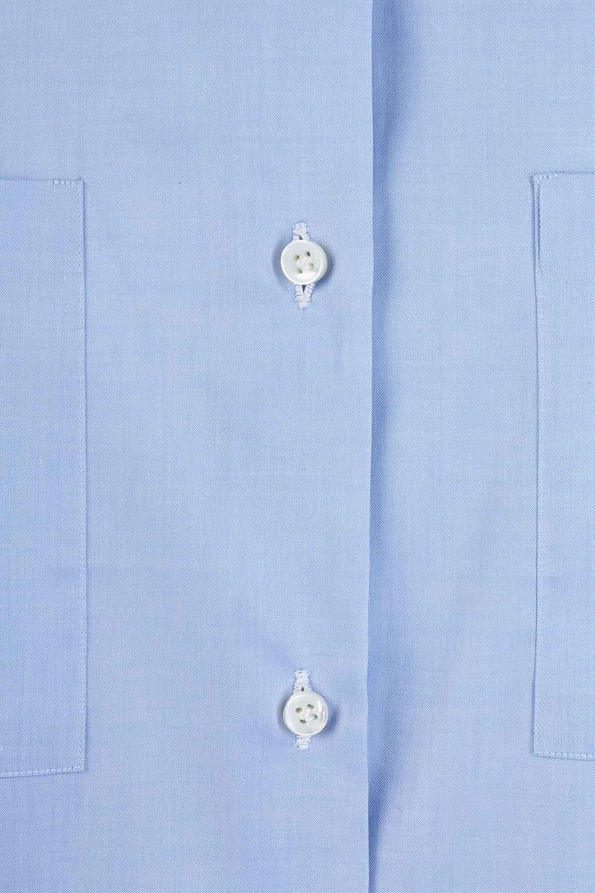 Carla Shirt in Pinpoint Cotton