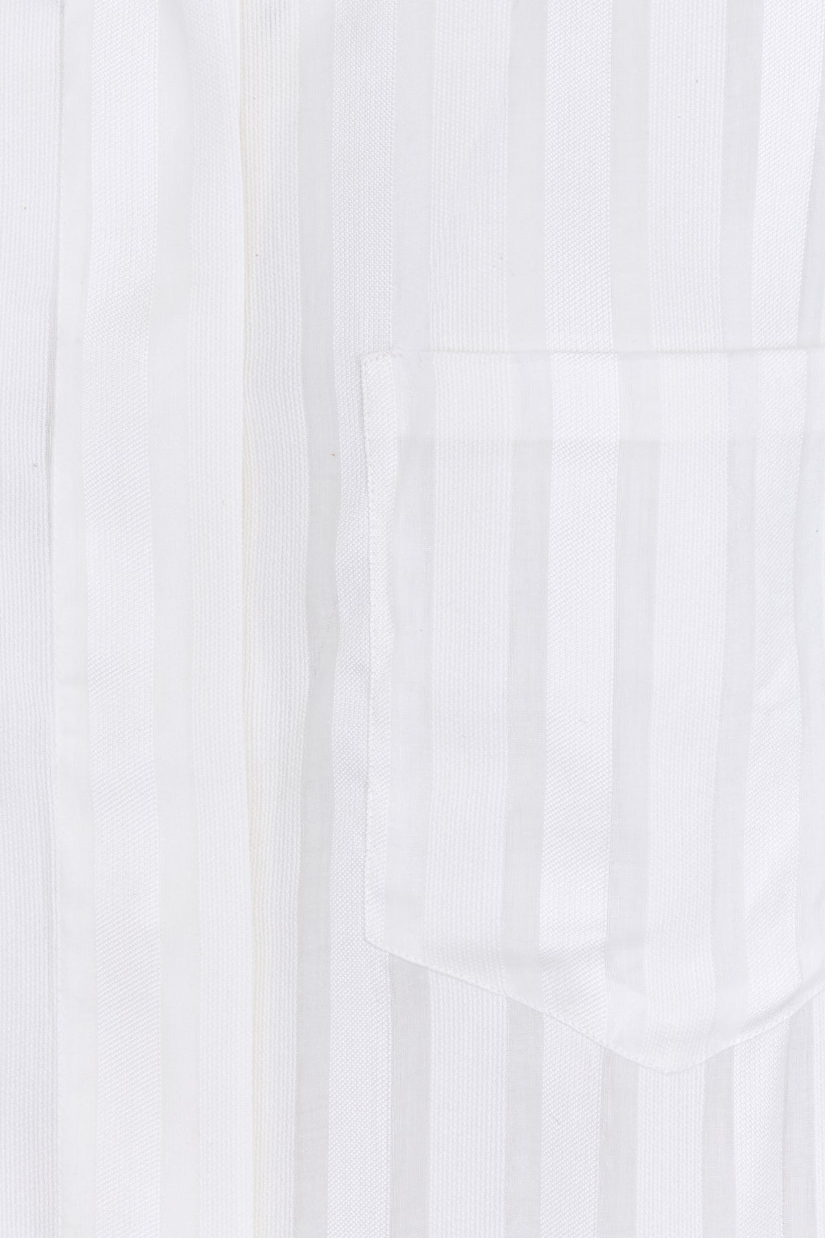 Carmen Shirt in Cotton, Silk and Wool Stripes
