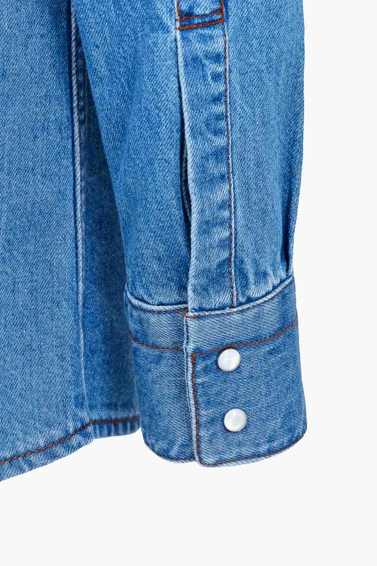Dina Shirt in Denim
