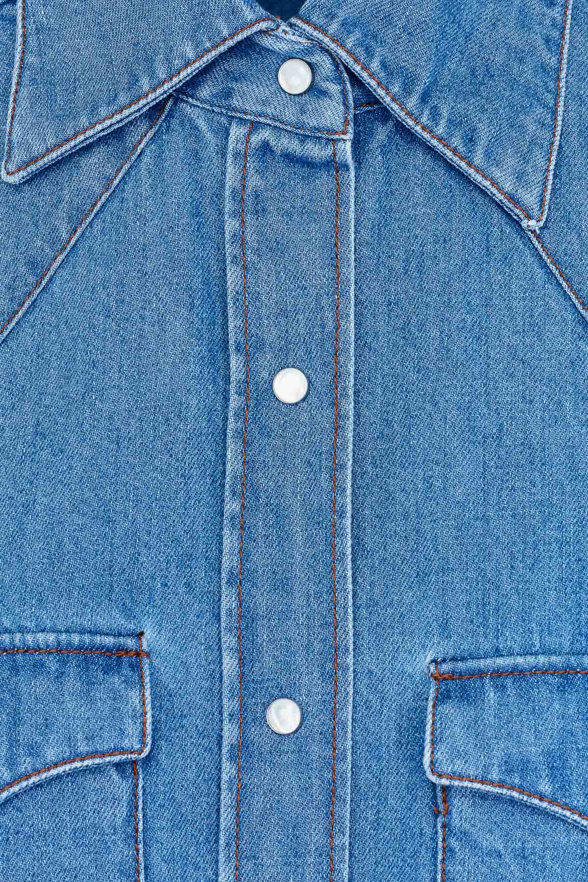 Dina Shirt in Denim