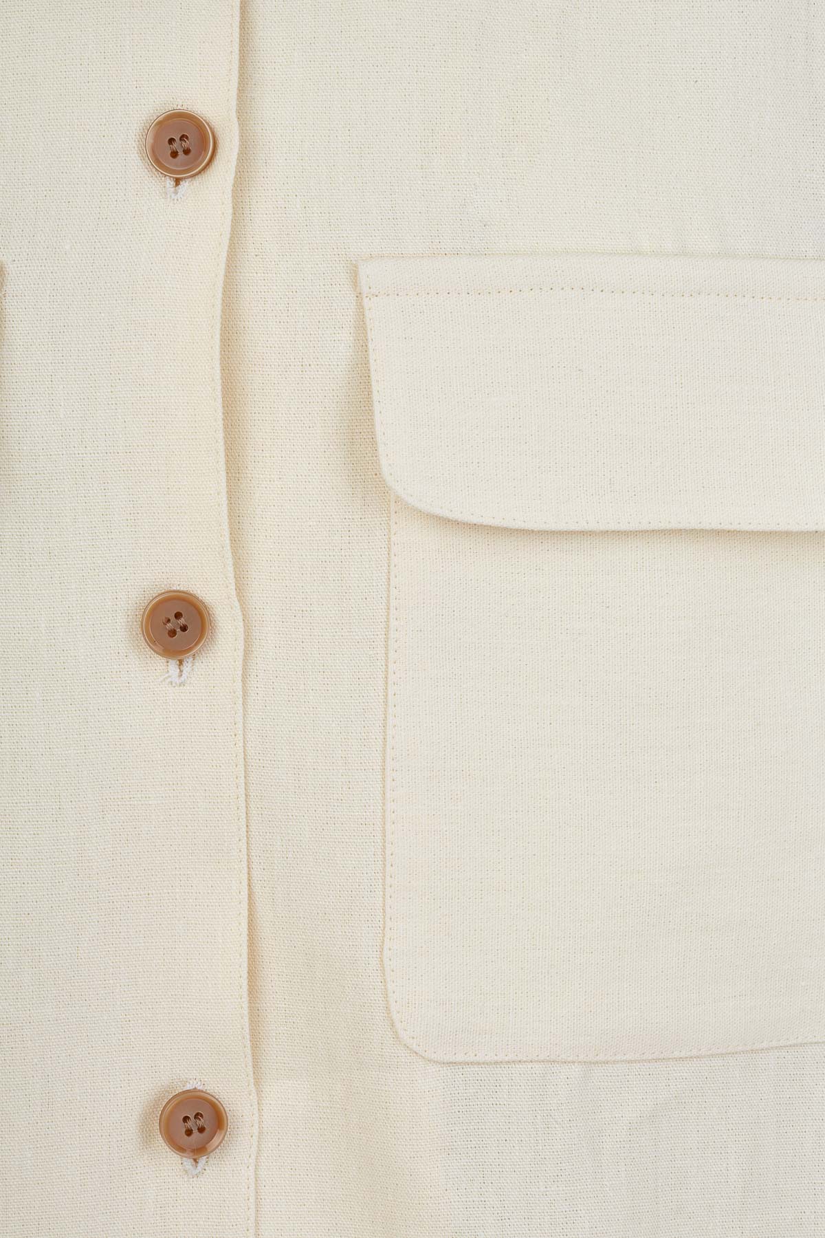 Ennia Shirt in Linen Crepe