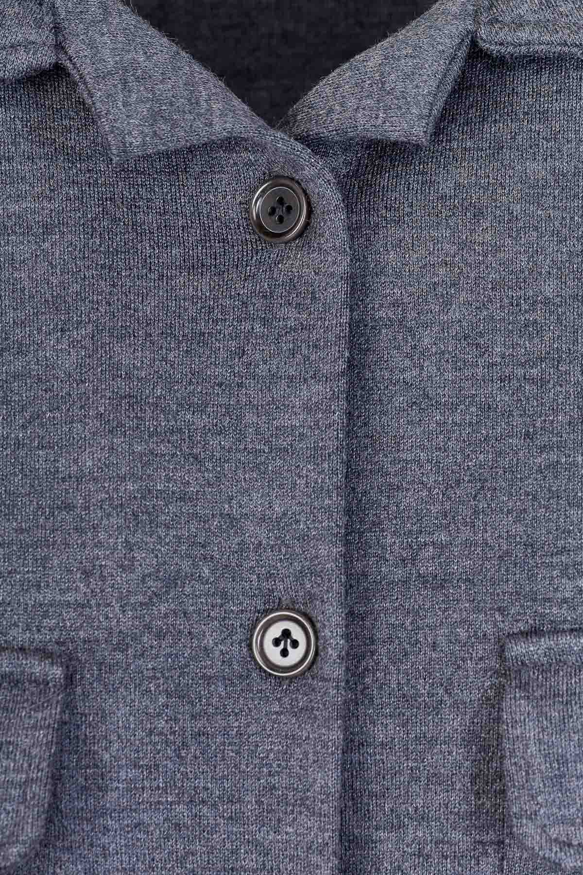 Ennia Shirt in Wool Jersey