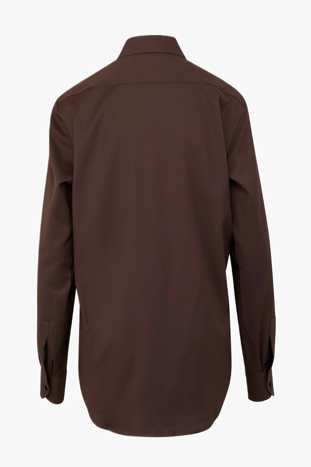 Husband Shirt in Lightweight Virgin Wool