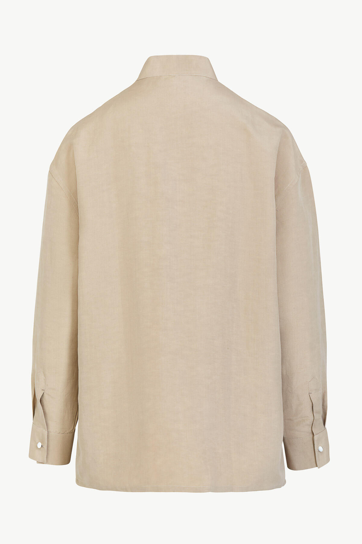 Ivy Shirt in Linen and Silk Blend