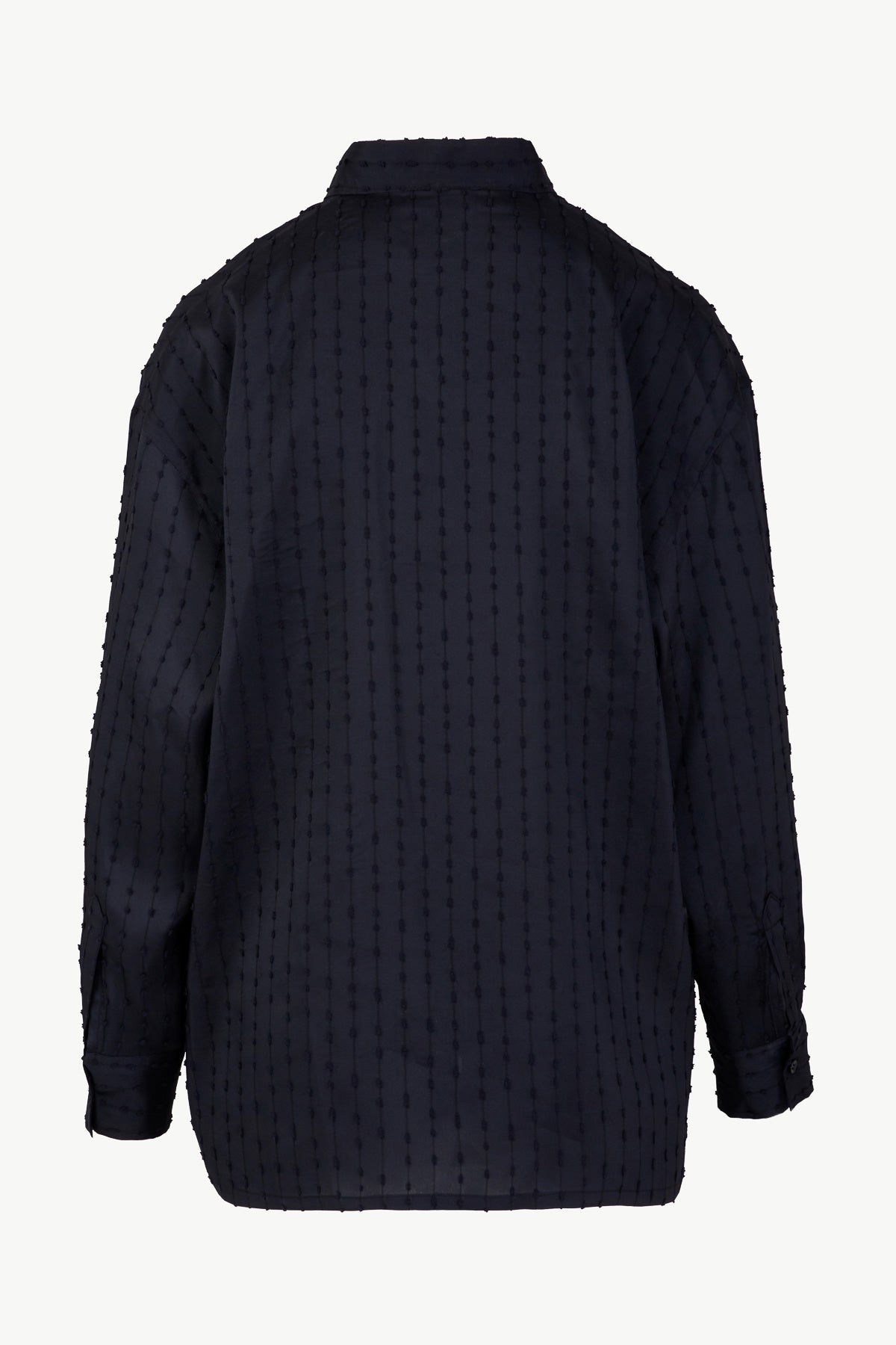 Ivy Shirt in Silk Blend Stripes
