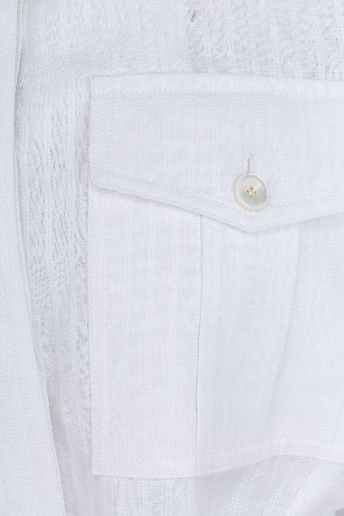 Jane Jacket in Linen Stripes