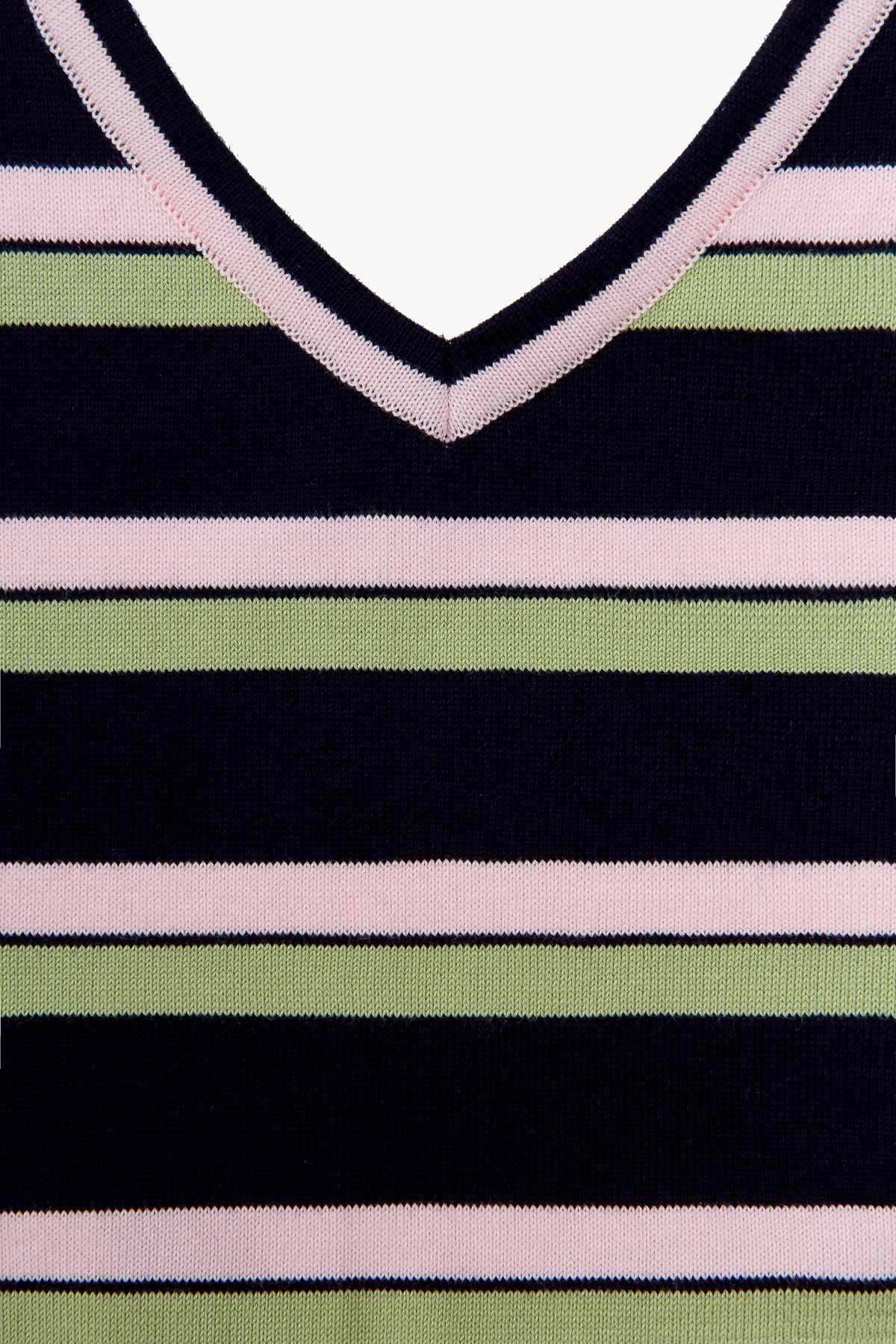 Sue Crop Top in Cotton Knit