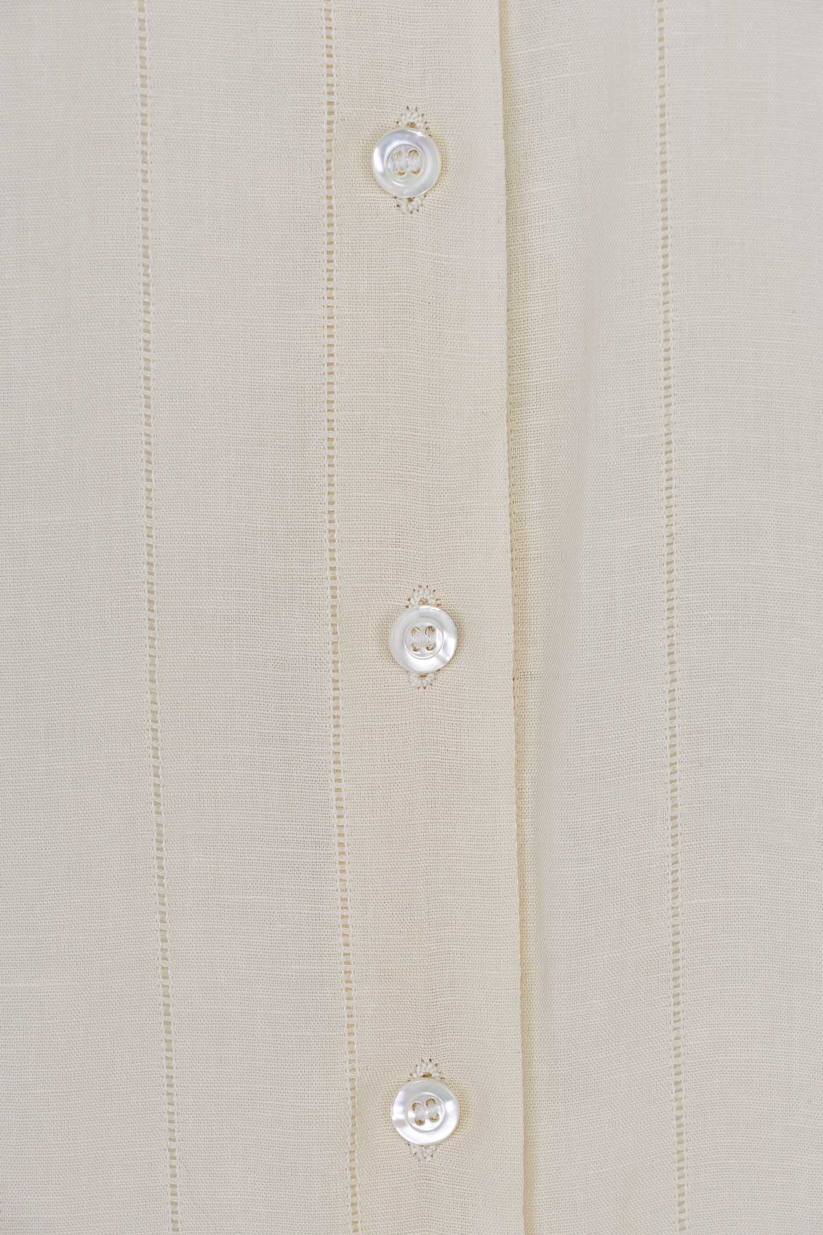 Savannah Shirt in Linen and Cotton